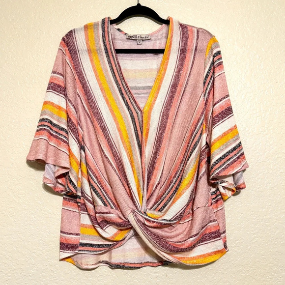 Gypsy and Moondust Boho Top Size 1X - Picture 1 of 8